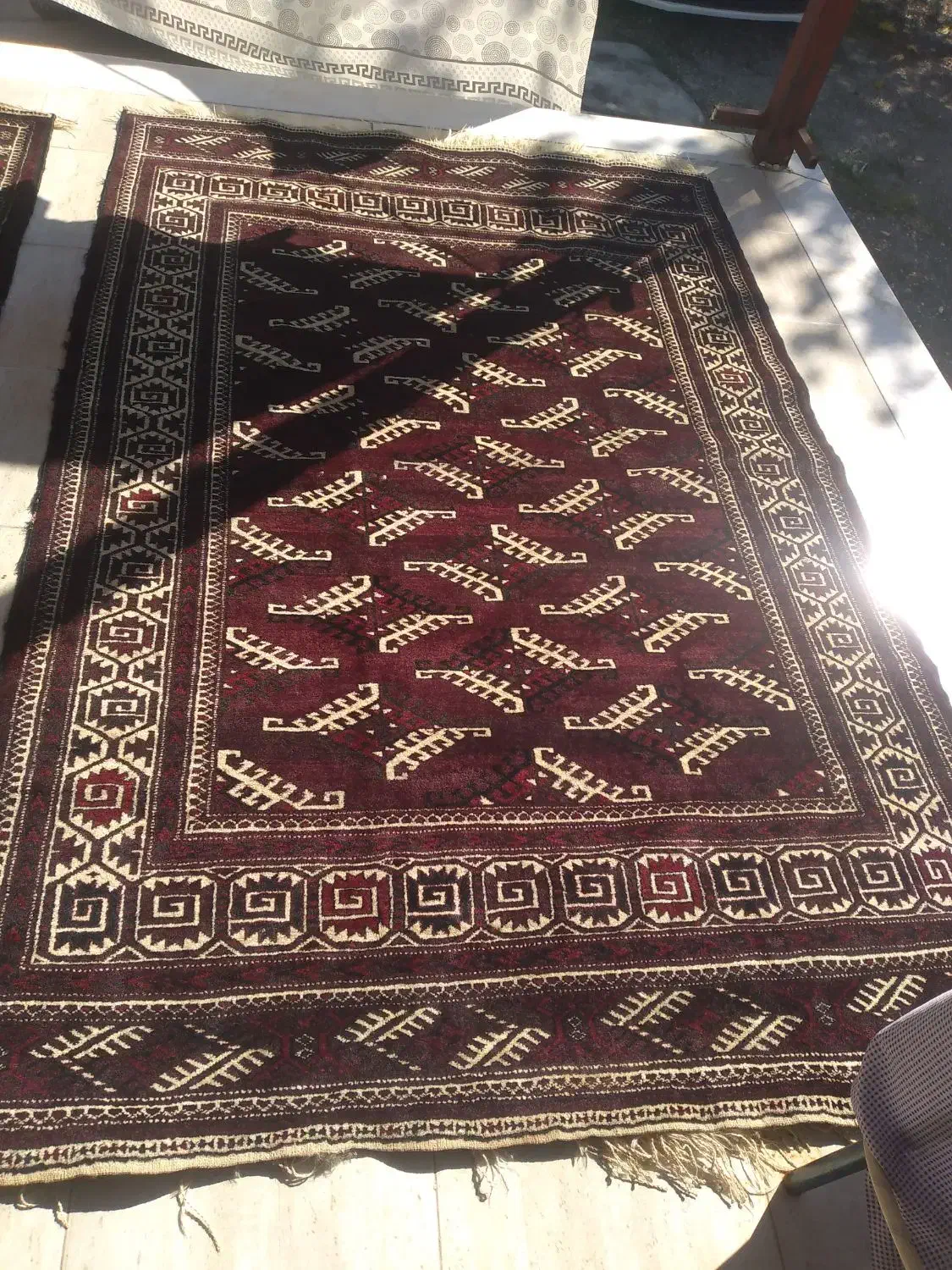 فرش دست بافت ترکمنی|فرش|گرگان, |دیوار