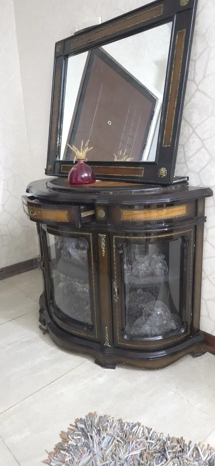 میز، ویترین، کنسول،اینه|بوفه، ویترین، کنسول|پاکدشت, پاکدشت (مامازند)|دیوار