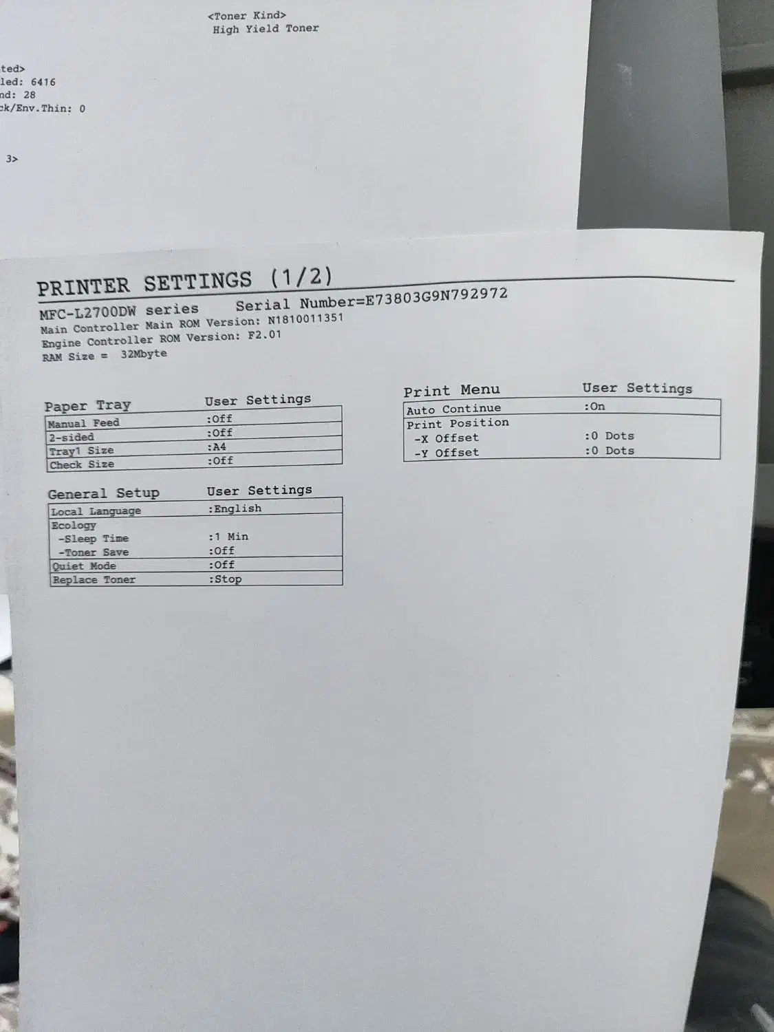 پرینتر چندکاره Brother MFC-L2700DW وایفای دست دوم|پرینتر، اسکنر، کپی، فکس|شیراز, معالی‌آباد|دیوار