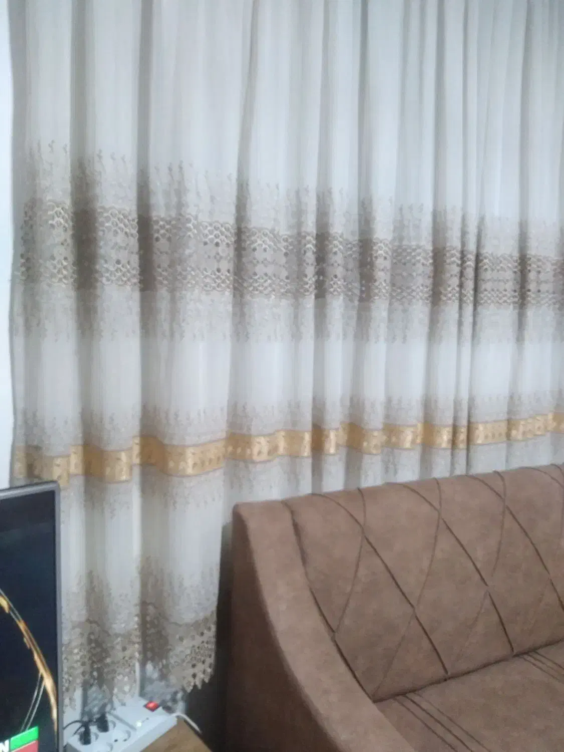 پرده حریر|پرده، رانر، رومیزی|رشت, کوی امام رضا|دیوار