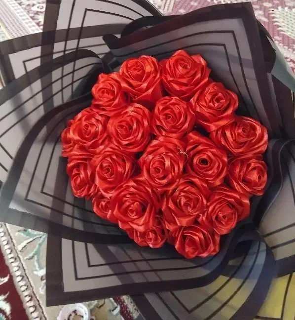 گل روبانی|گل مصنوعی|مرند, |دیوار