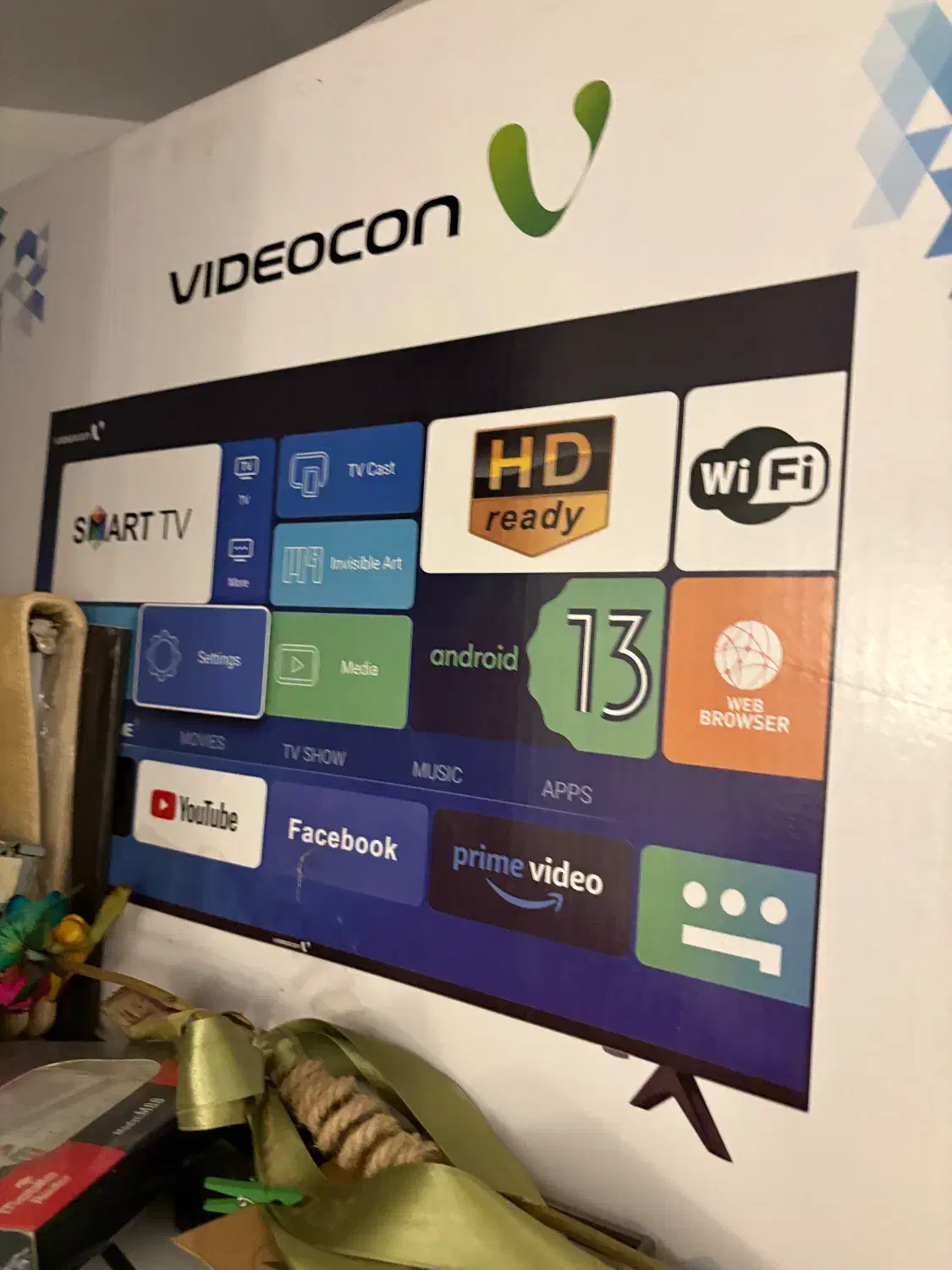 تلویزیون ال ای دی ۳۲ در حد نو|تلویزیون و پروژکتور|کیش, |دیوار