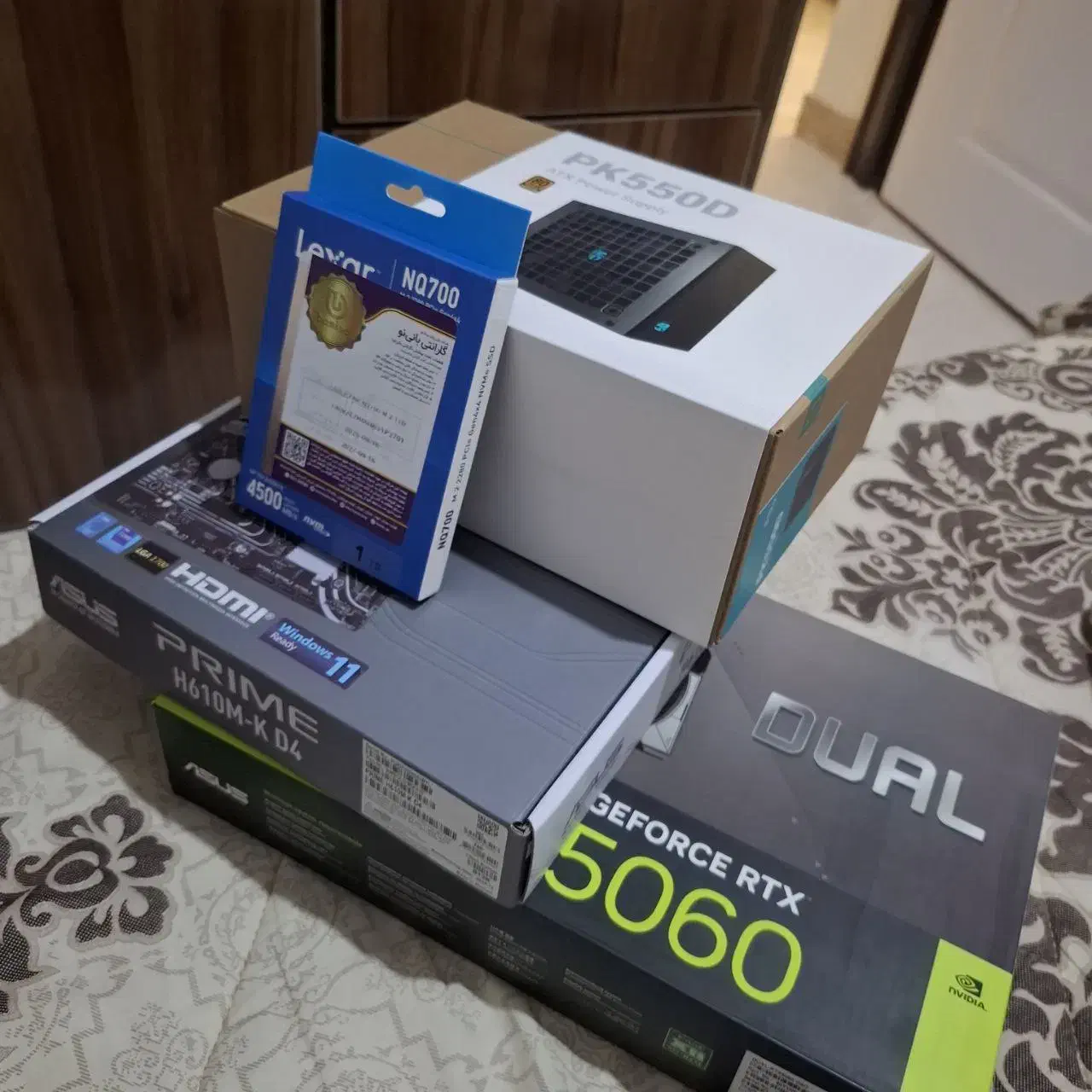 کامپیوتر کیس گیمینگ|رایانه رومیزی|رشت, کوی حسینی|دیوار