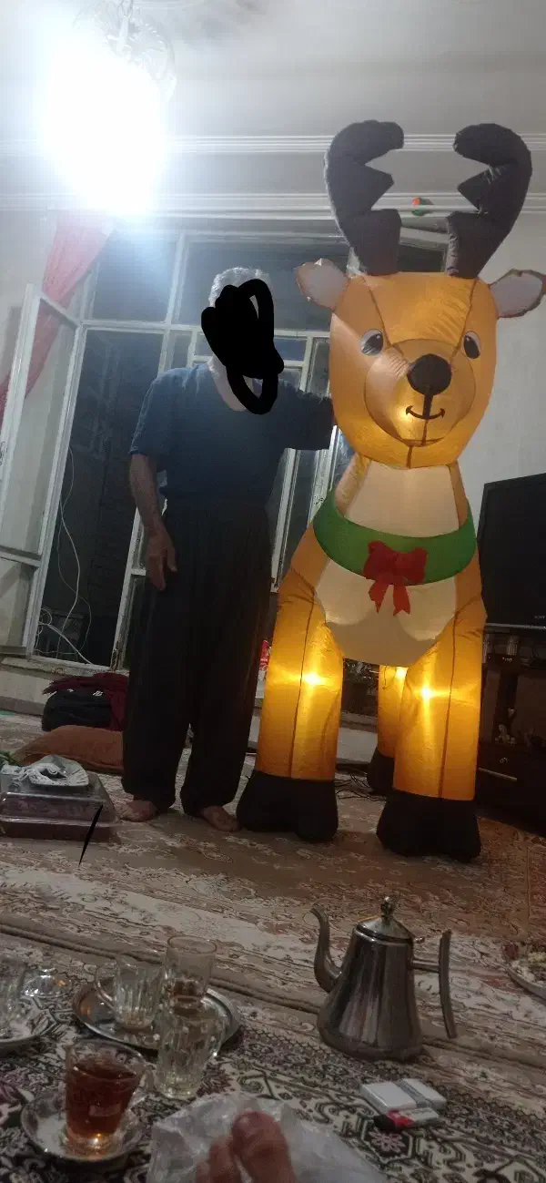 گوزن برقی است|اسباب‌‌بازی|مهاباد (آذربایجان غربی), |دیوار