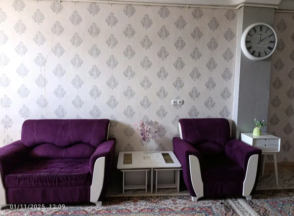 مبل هفت نفره و عسلی و میز تلویزیون و میز آرایش|مبلمان خانگی و میز عسلی|خرمآباد, |دیوار