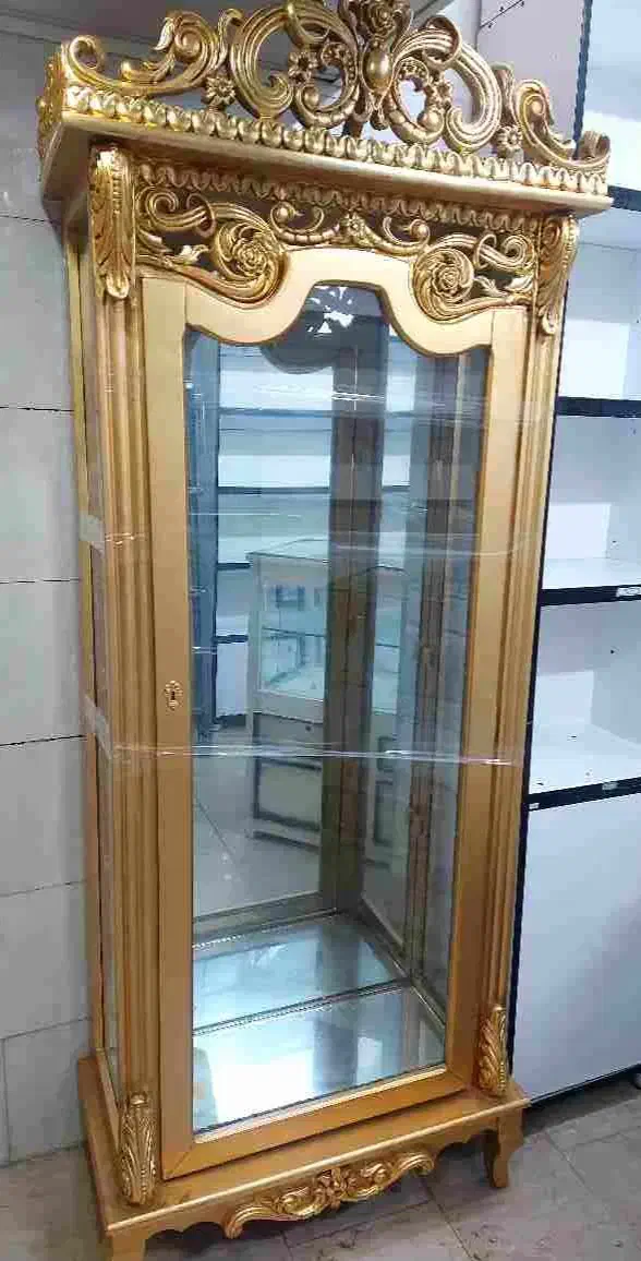 فروش بوفه چوبی در حد نو|بوفه، ویترین، کنسول|تویسرکان, |دیوار