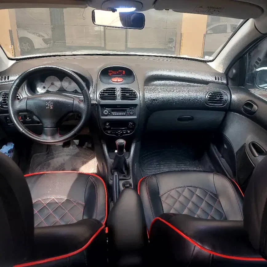 پژو ۲۰۶ صندوقدار v8|خودرو سواری و وانت|ری, ملک‌آباد|دیوار