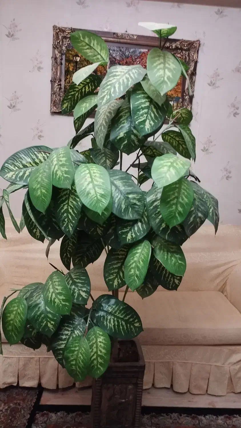 درخت مصنوعی انار و  درخت بنجامین|گل مصنوعی|تبریز, |دیوار