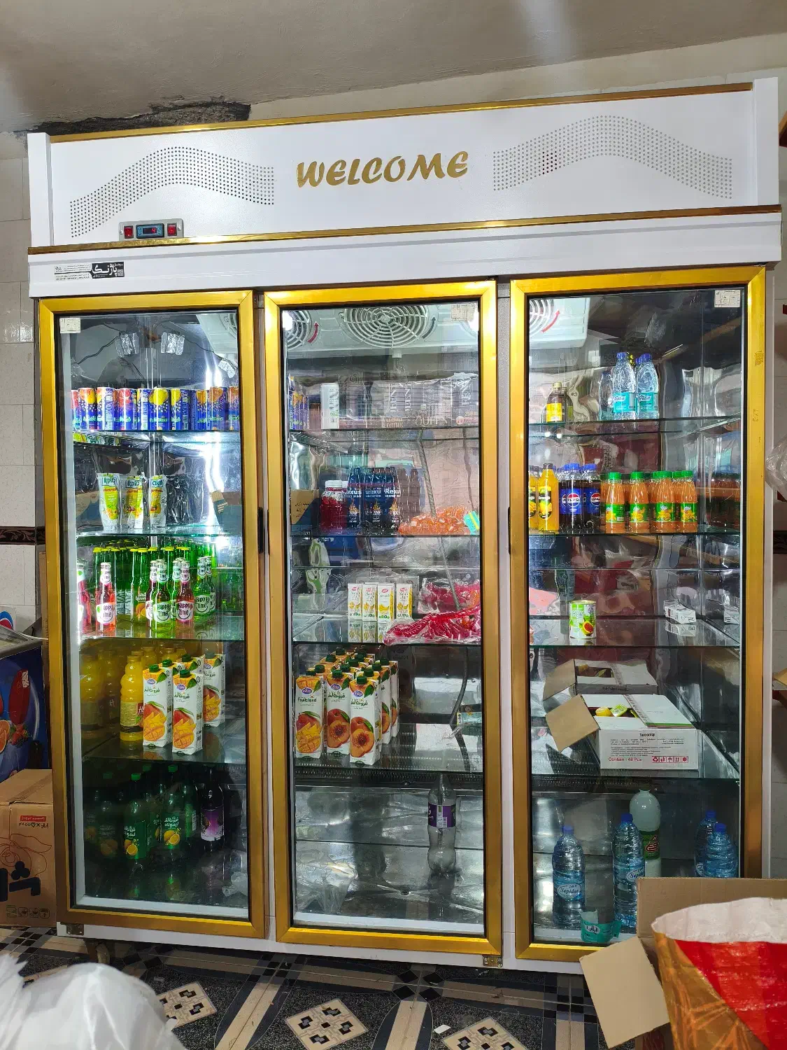 یخچال سه درب سوپر مارکت|فروشگاه و مغازه|پاتاوه, |دیوار