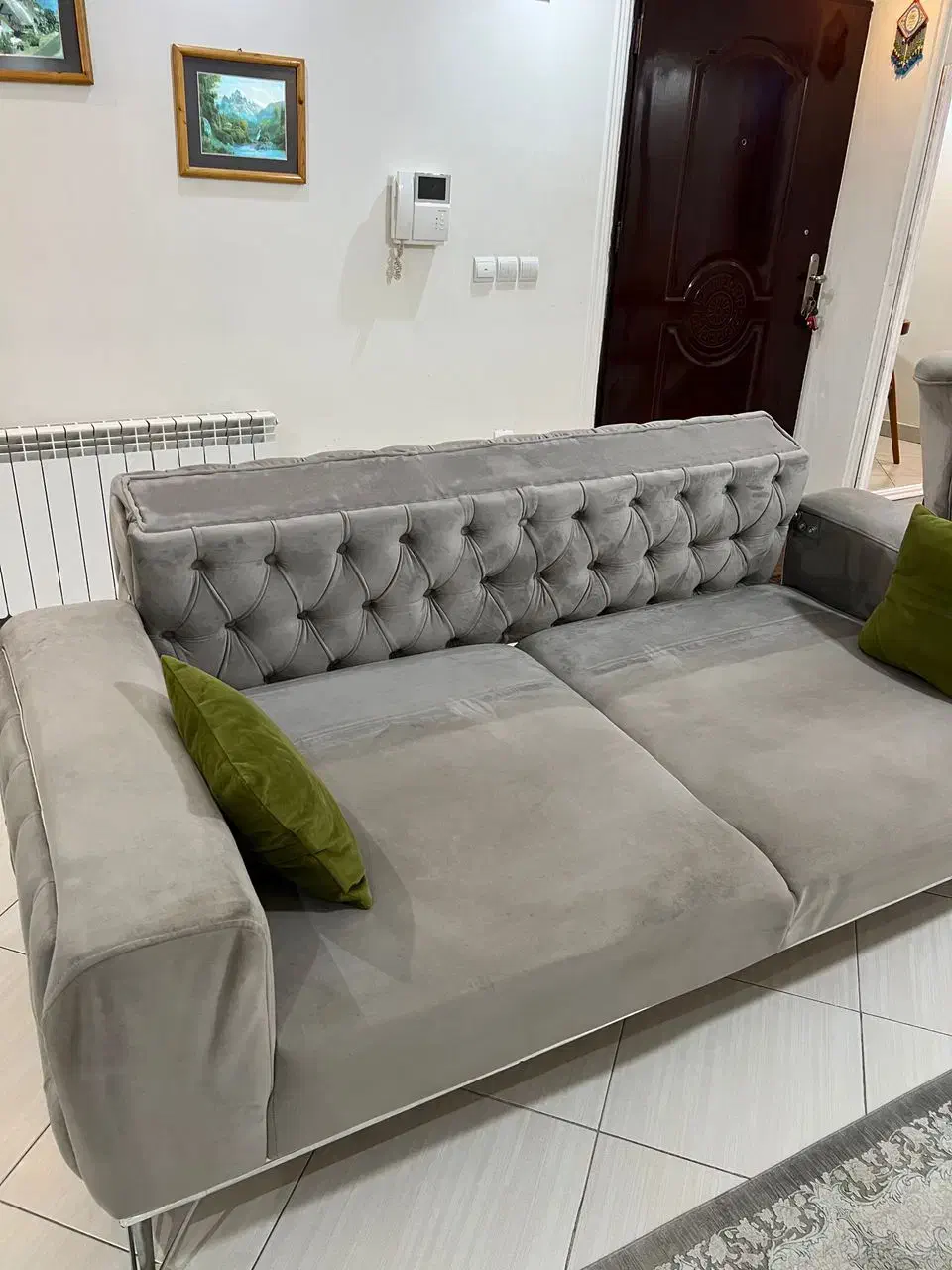 مبلمان8نفره تاشو پارچه ترک|مبلمان خانگی و میز عسلی|گرگان, |دیوار