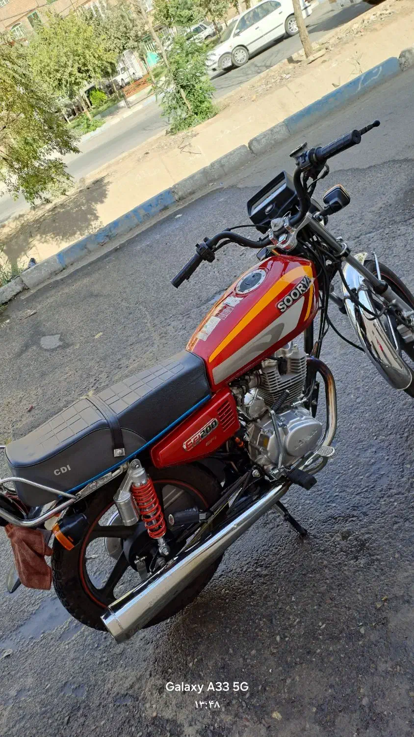 موتور هندا ۲۰۰مدل  ۱۴۰۳|موتورسیکلت|پاکدشت, پاکدشت (مامازند)|دیوار