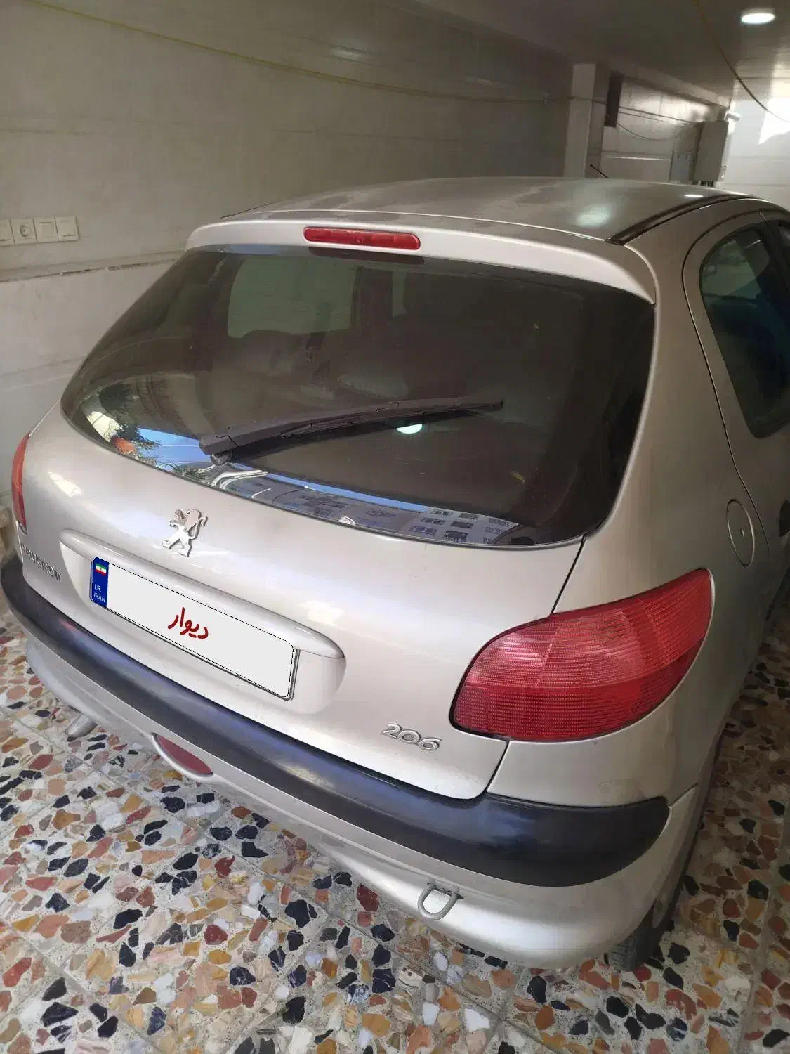 ۲۰۶مدل ۸۳ بی رنگ فوق العاده|خودرو سواری و وانت|بابلسر, |دیوار