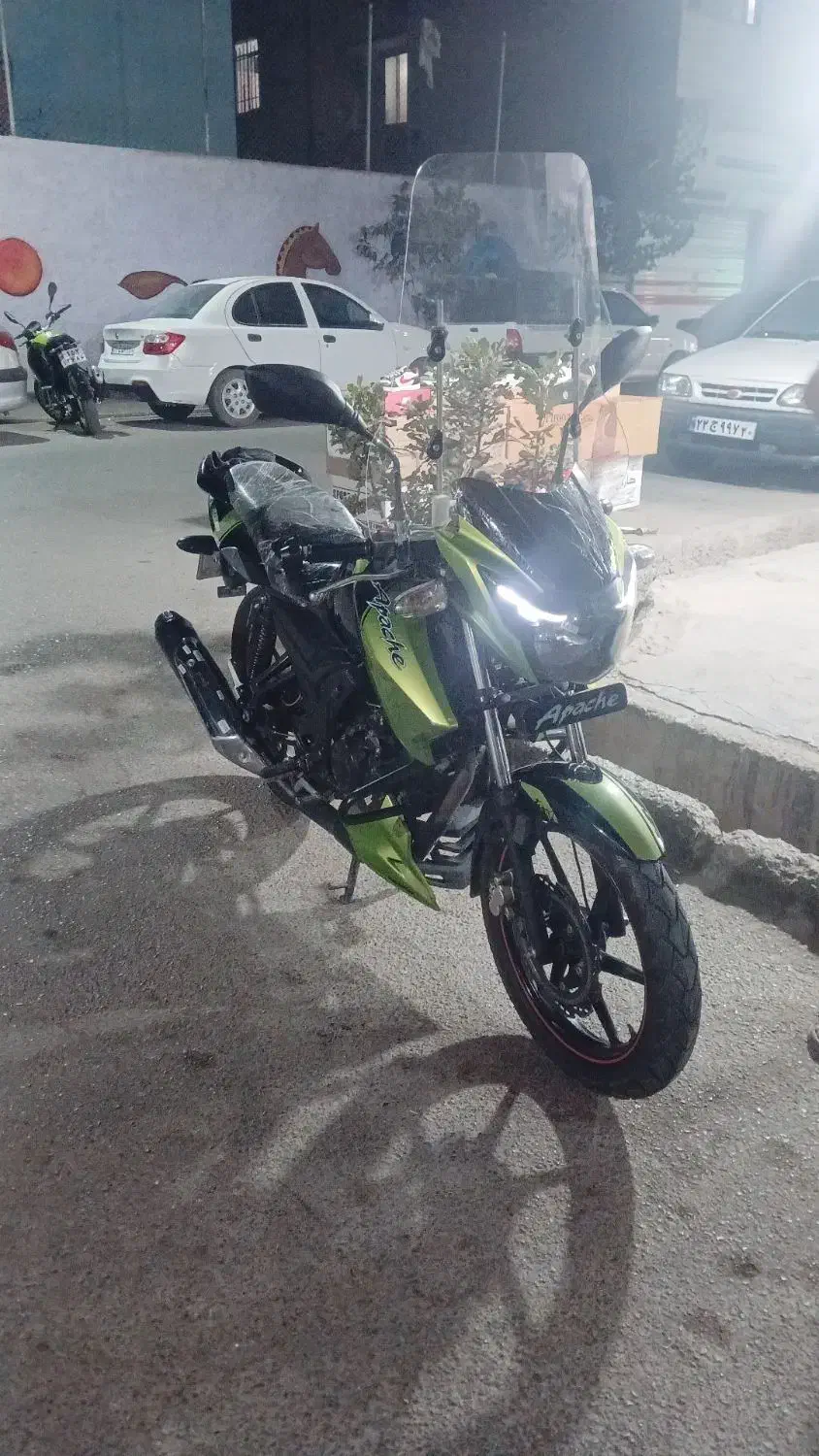 آپاچی150مدل95 پلمپ با دزدگیر|موتورسیکلت|نسیم‌شهر, |دیوار
