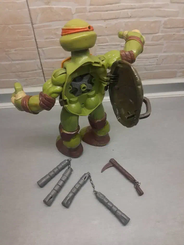 اکشن فیگور نینجا ۳۰ سانت تمام مفصل با لوازم در حد|اسباب‌بازی بچه|تهران, ونک|دیوار