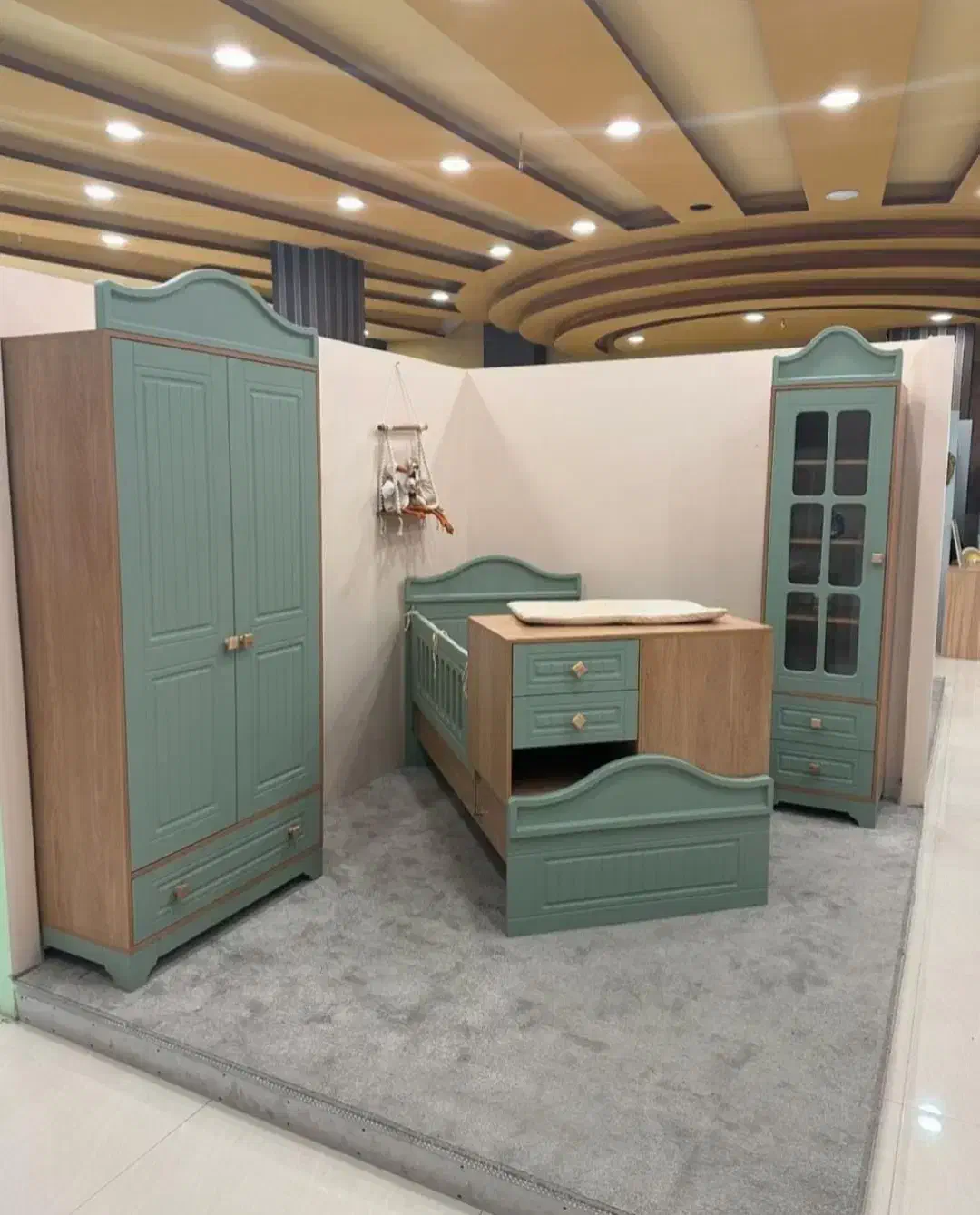 تخت کودک مدل پرنسس|تخت و سرویس خواب|اراک, |دیوار