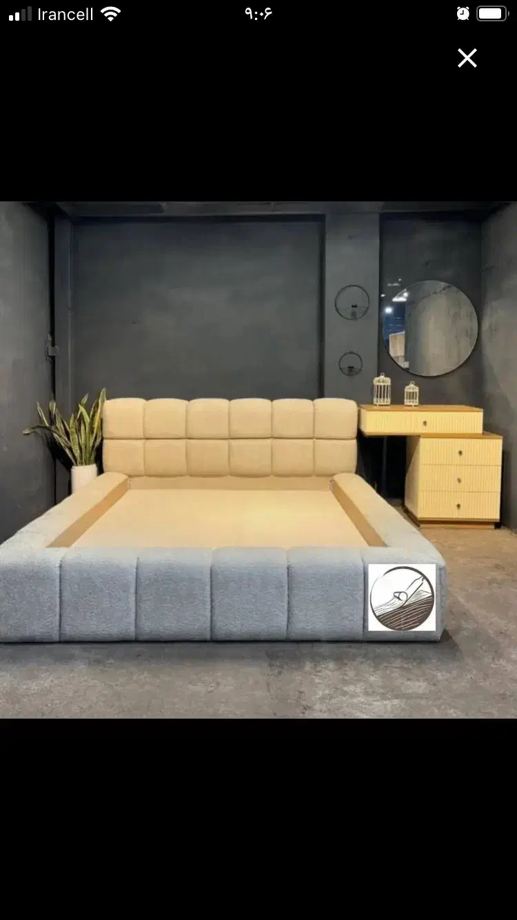 تخت خواب+سرویس خواب پنبه|تخت و سرویس خواب|مشکیندشت, |دیوار