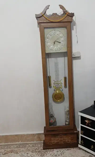 ساعت ایستاده چوبی|ساعت دیواری و تزئینی|قم, ولیعصر|دیوار