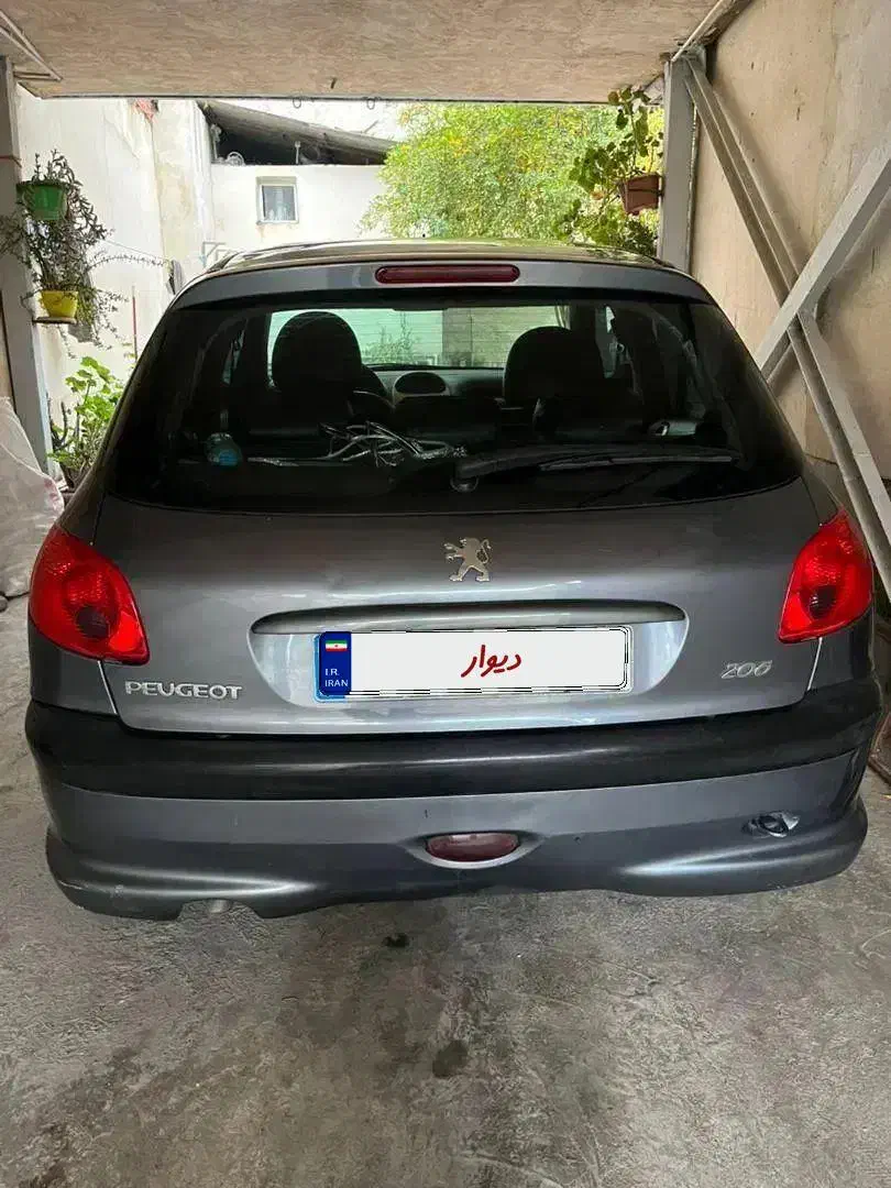 206 تیپ 2 سفارشی|خودرو سواری و وانت|بهشهر, |دیوار