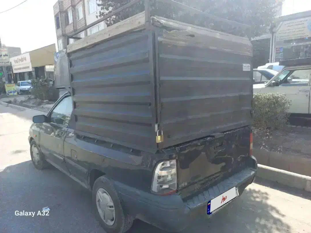 پراید وانت اطاق دار مشکی|خودرو سواری و وانت|مشهد, نوده|دیوار