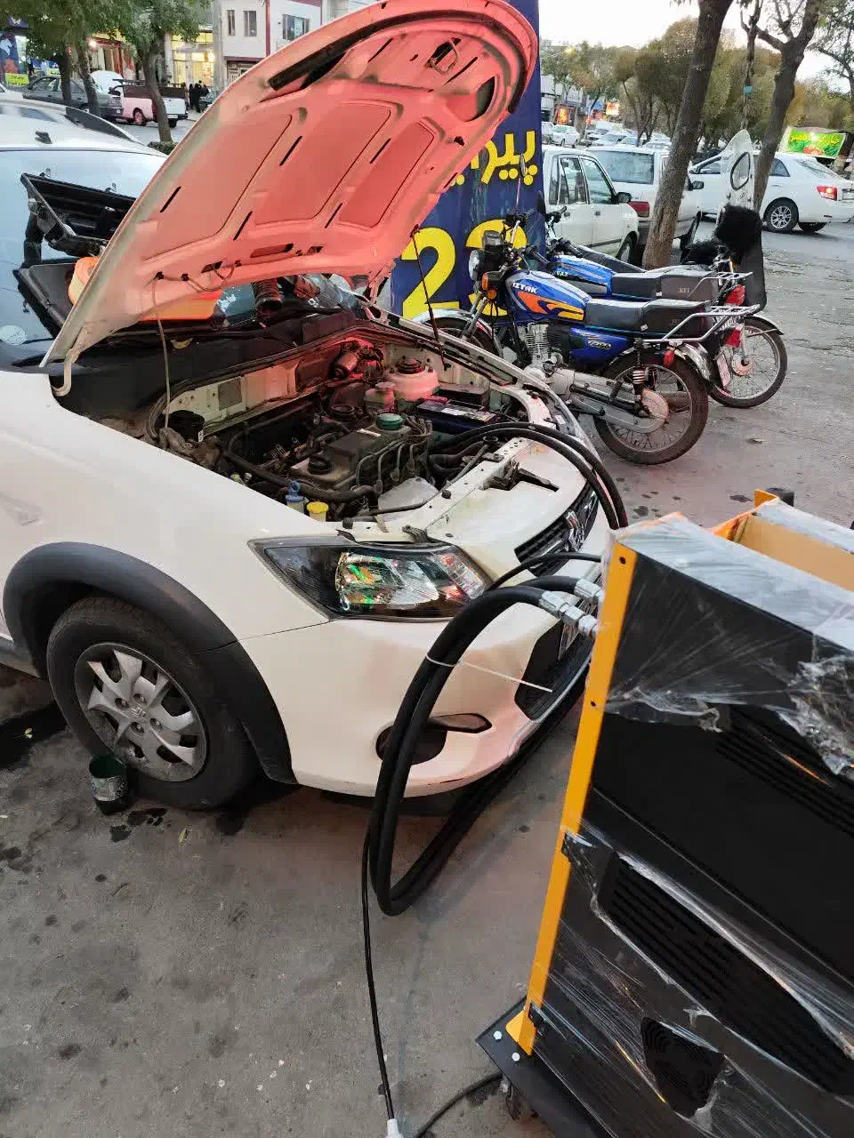 شستشوی رادیات بخاری با دستگاه اتوماتیک|خدمات موتور و ماشین|اراک, |دیوار