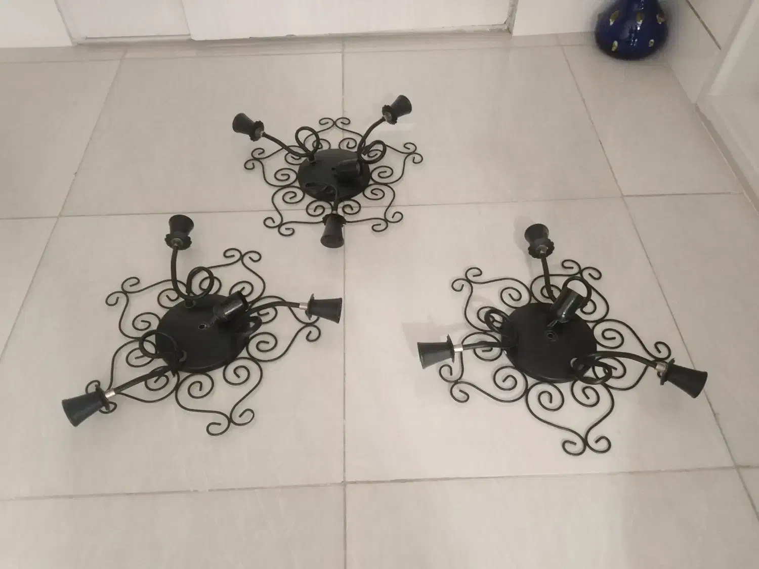 لوستر|لوستر و چراغ آویز|نیشابور, شهرک جانبازان|دیوار