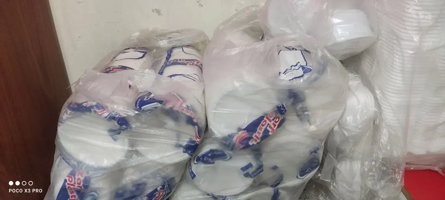 کاسه و قاشق چنگال یکبار مصرف|ظروف نگهدارنده، پلاستیکی، یک‌بارمصرف|تهران, جوادیه تهرانپارس|دیوار