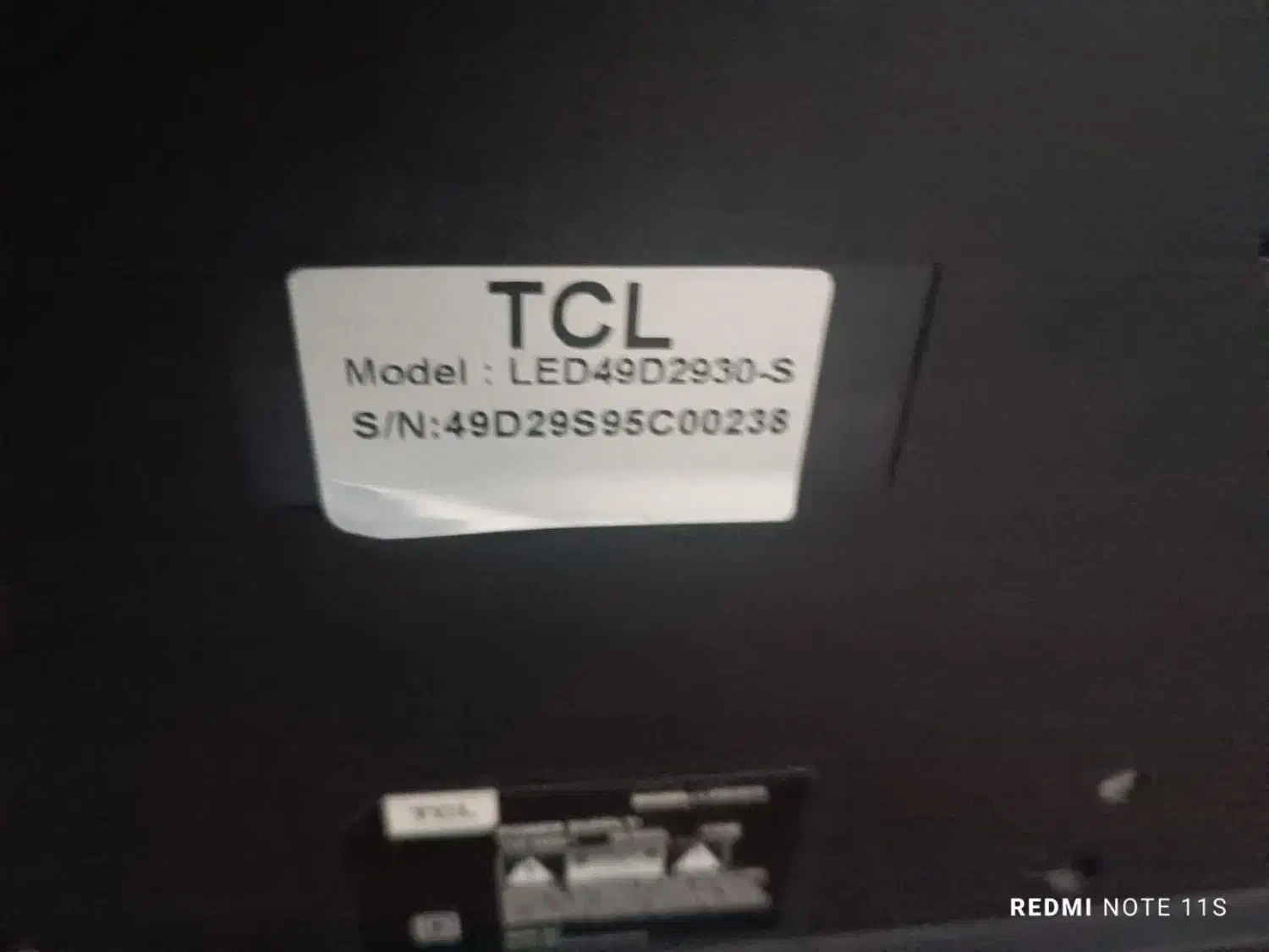 تلویزیون tcl  49|تلویزیون و پروژکتور|مبارکه, |دیوار