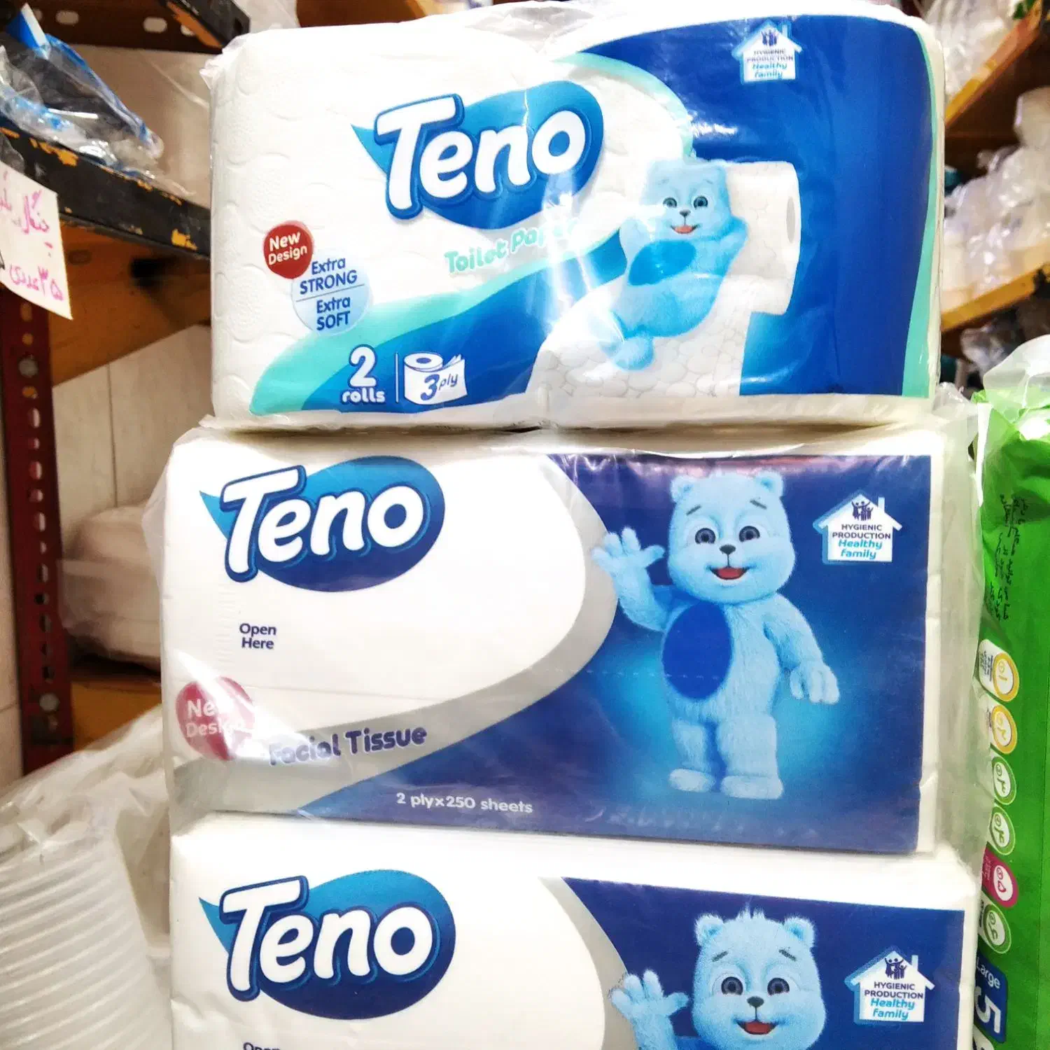 دستمال کاغذی تنو ۲۵۰ برگی ۷۰ هزارتومن|مواد شوینده و دستمال کاغذی|تهران, شکوفه|دیوار