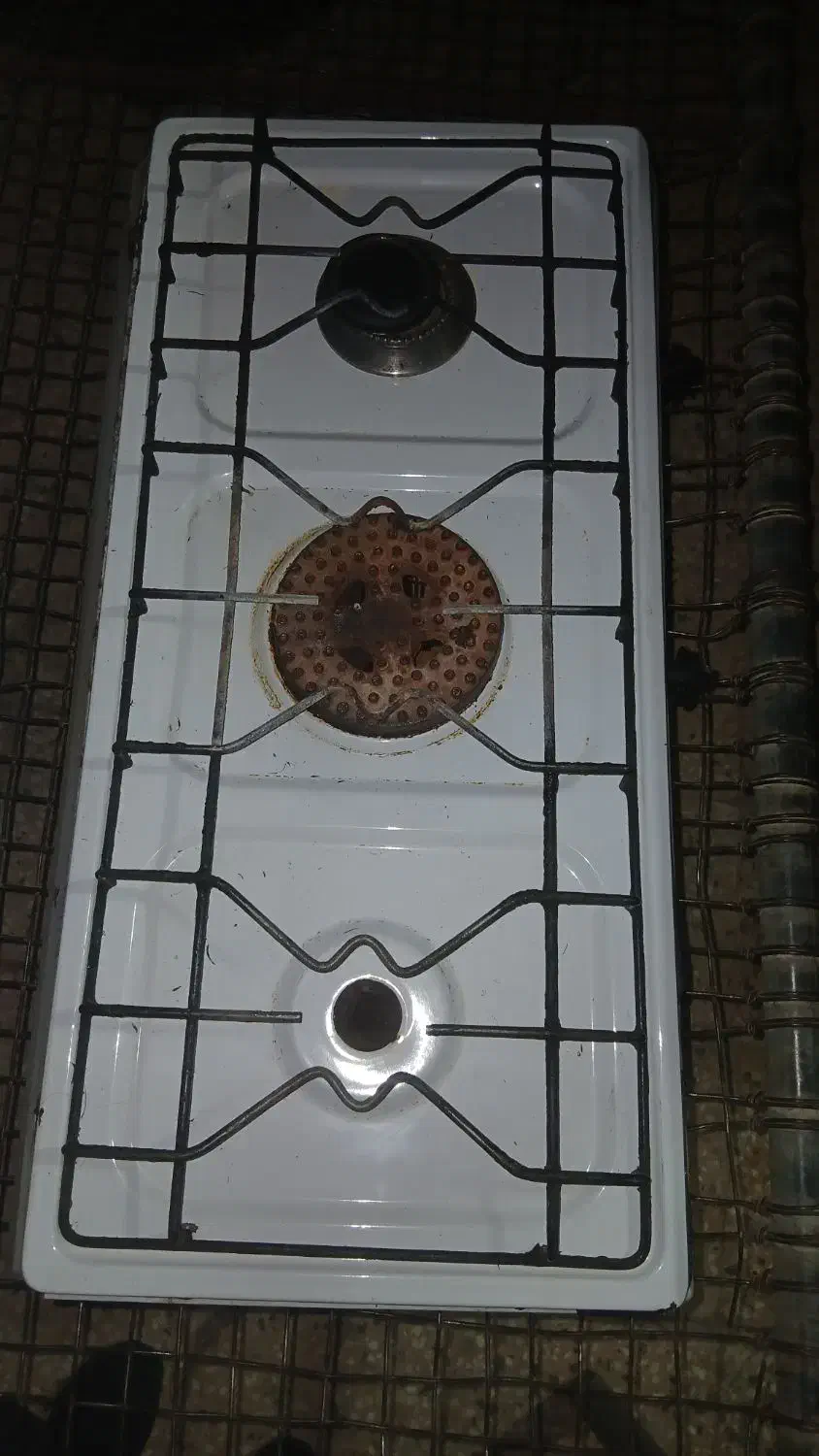 هود و گاز  سالم فقط یکی ازشعله ها گاز شکسته فروشی|اجاق گاز و لوازم برقی پخت‌وپز|شوشتر, |دیوار