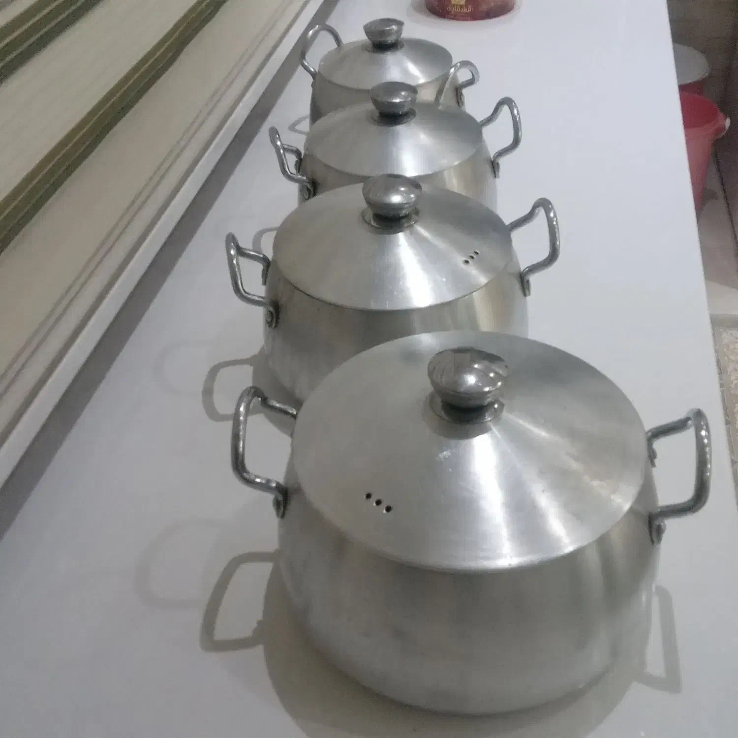 قابلمه 4 عددی|ظروف پختوپز|قروه, |دیوار