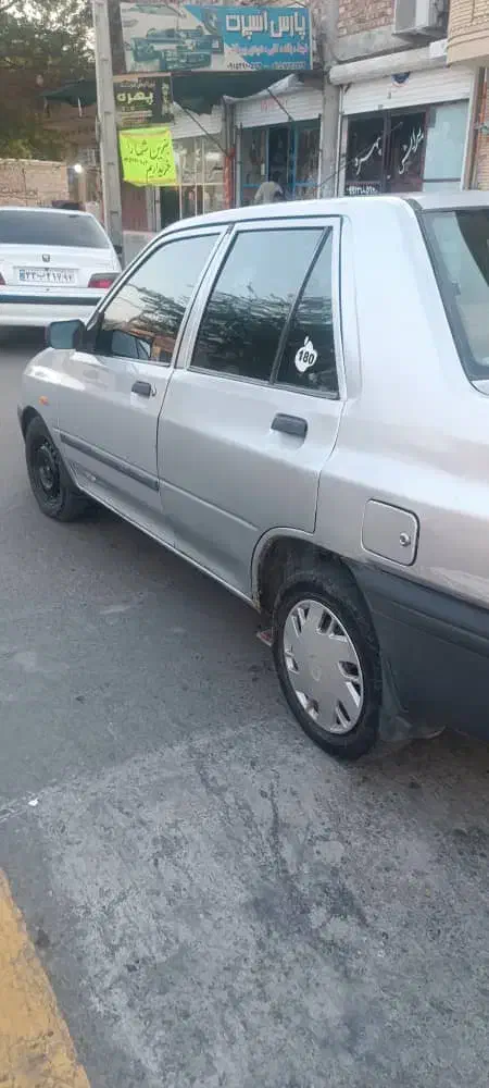 پراید دوگانه سوز نقره ای مدل94|خودرو سواری و وانت|ایرانشهر, |دیوار