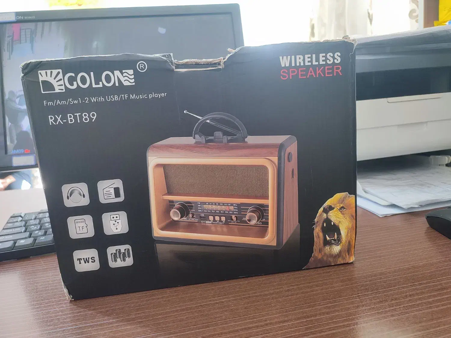 رادیو GoLon کاملا نو|پخشکننده همراه|خرمآباد, |دیوار