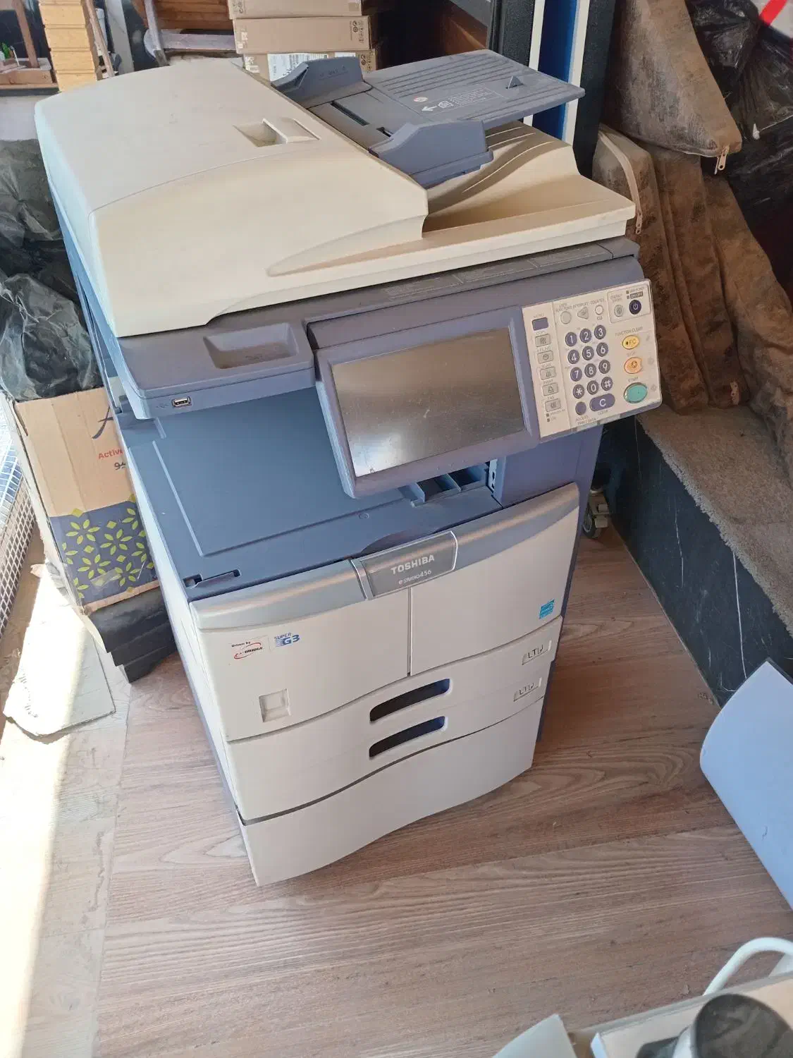 پرینتر توشیبا در حد نو سالم و سرویس شده|پرینتر، اسکنر، کپی، فکس|اصفهان, نصرآباد|دیوار