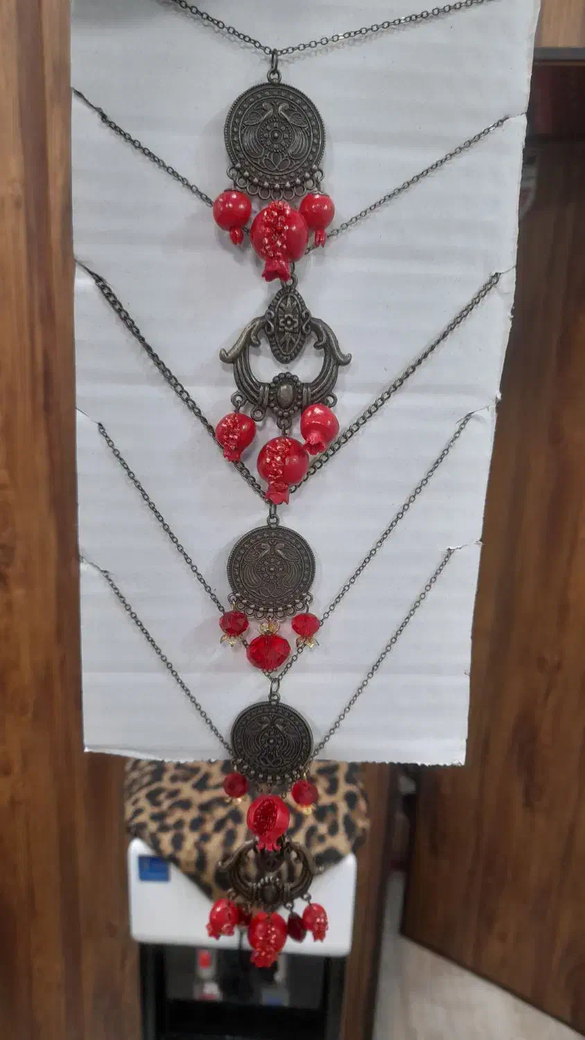 گردنبند و گوشواره یلدایی|بدلیجات|رودسر, |دیوار