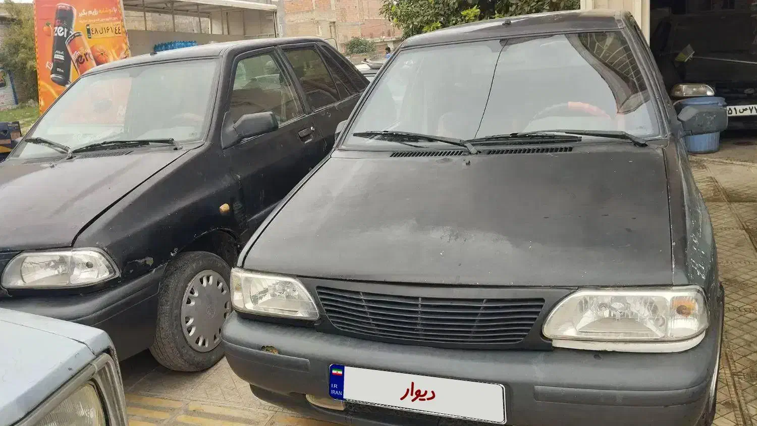 دوعددپرایدمشکی سرحال|خودرو سواری و وانت|آزادشهر, |دیوار