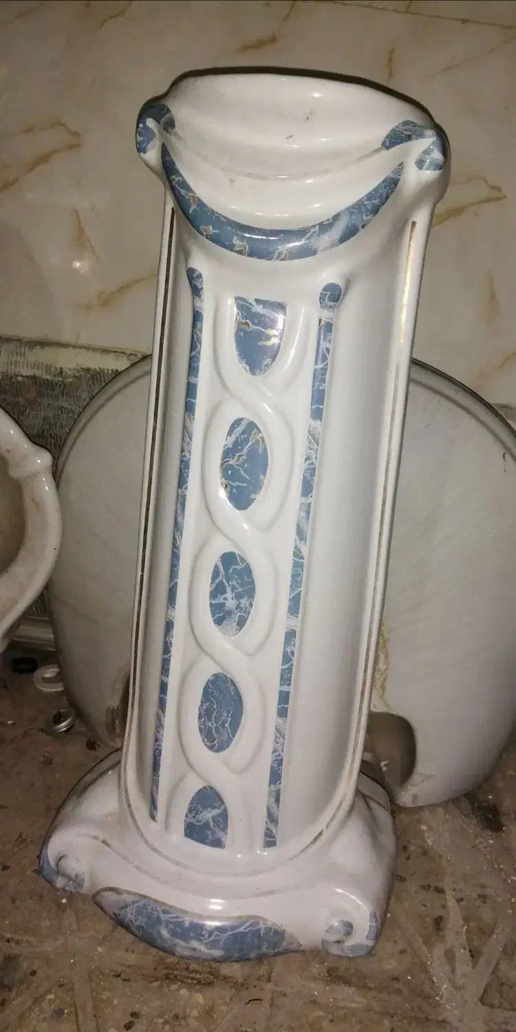 سنگ روشویی طرحدار بزرگ|لوازم سرویس بهداشتی|قیامدشت - خاورشهر, |دیوار