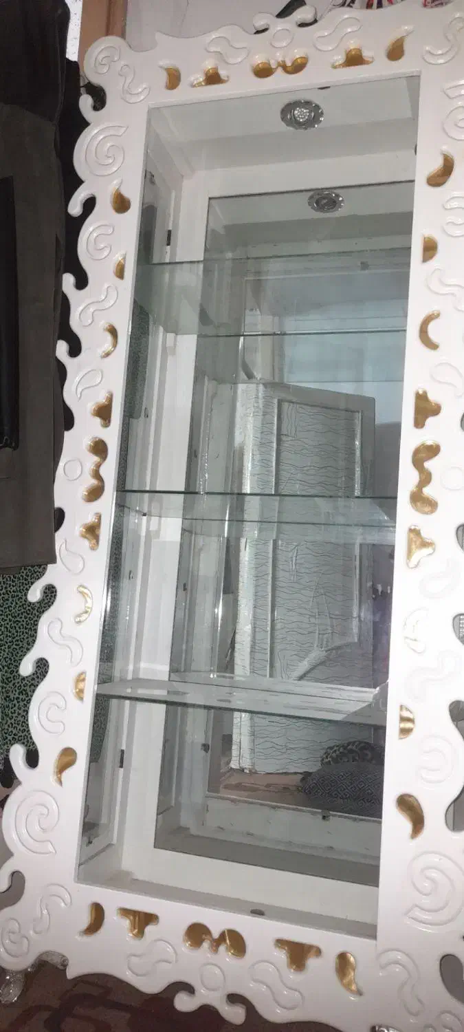 بوفه سفید|بوفه، ویترین، کنسول|نیشابور, شهید جعفری|دیوار