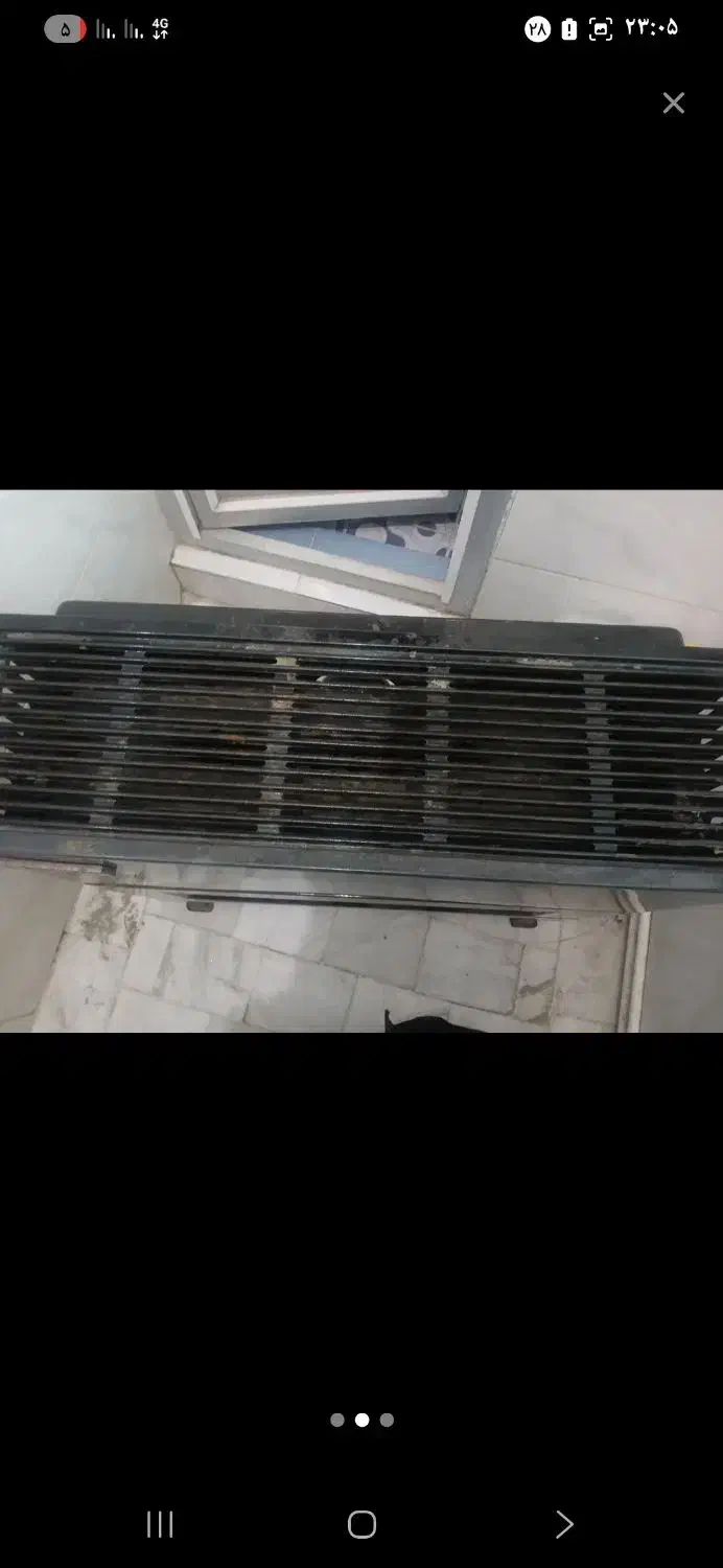 بخاری قدیمی|بخاری، هیتر، شومینه|قم, قلعه کامکار|دیوار