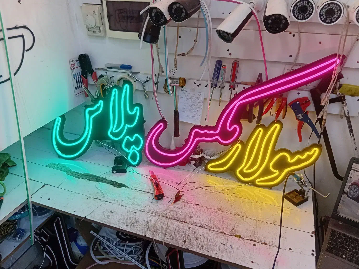 تابلو نئون ال ای دی|فروشگاه و مغازه|تبریز, |دیوار