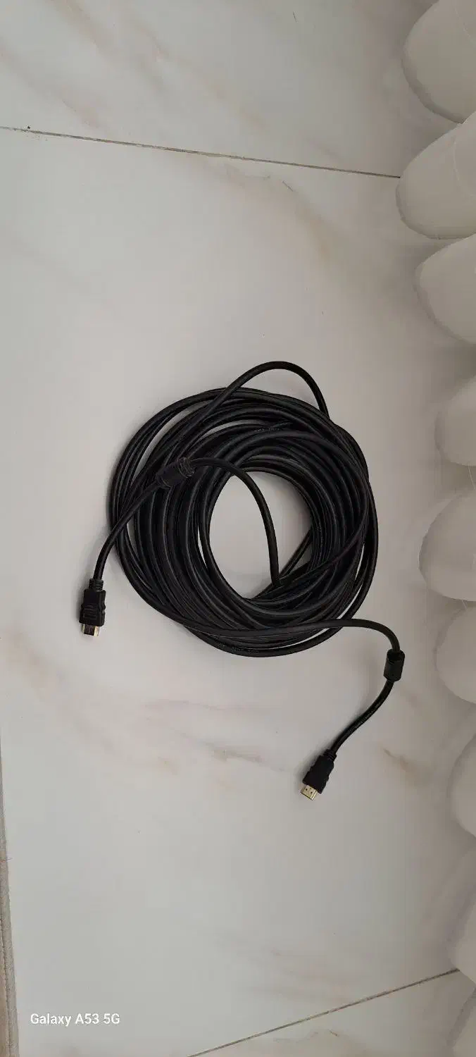 ۲۰ متر سیم کابل hdکاملا نونو|قطعات و لوازم جانبی رایانه|قم, باغ شریفی|دیوار