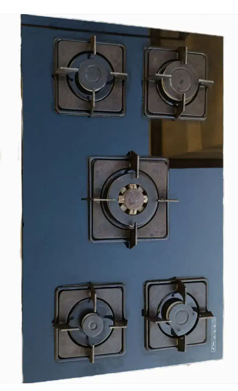 اجاق گاز طرح فر صفحه شیشه ای 5شعله|اجاق گاز و لوازم برقی پخت‌وپز|کرمانشاه, |دیوار