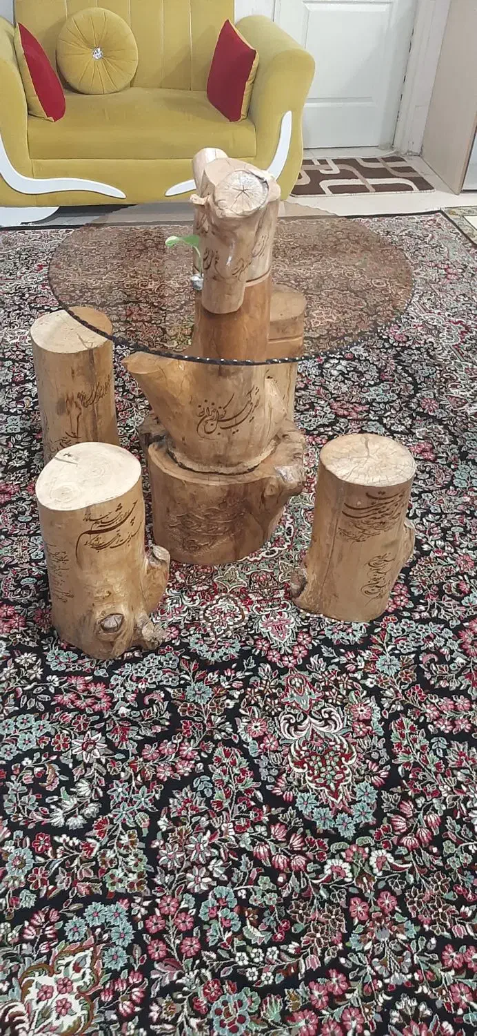 میز روستیک خاص|میز و صندلی غذاخوری|تهران, صد دستگاه|دیوار