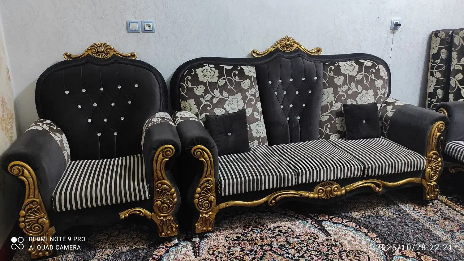 مبل|مبلمان خانگی و میز عسلی|دزفول, |دیوار