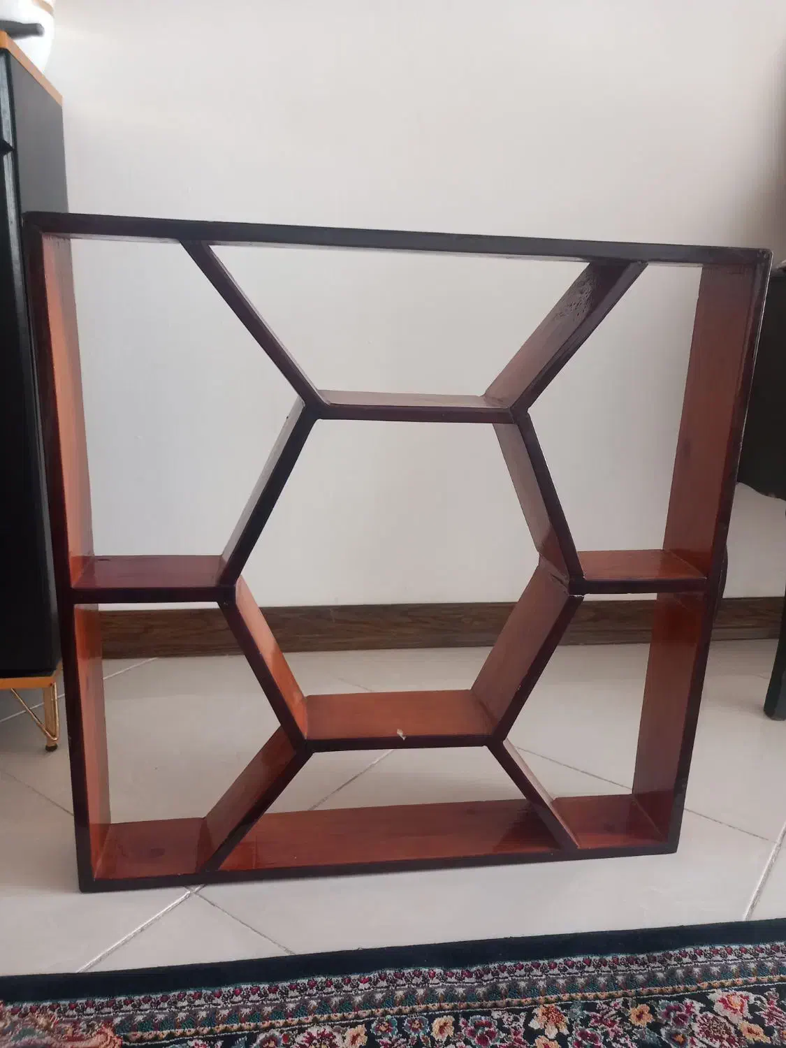 شلف چوبی دیواری|کتابخانه، شلف، قفسه‌های دیواری|پرند, فاز ۵|دیوار