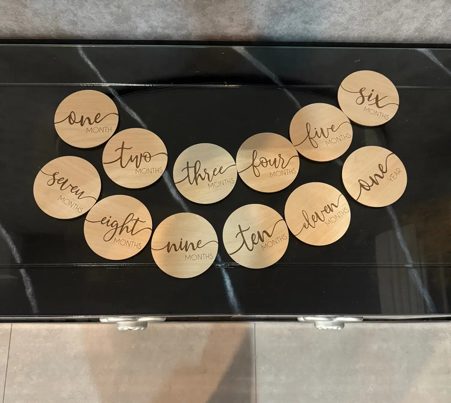 دیسک های ماهگرد مینیمال ۱۰سانت کودک|اسباب‌‌بازی|لنگرود, |دیوار