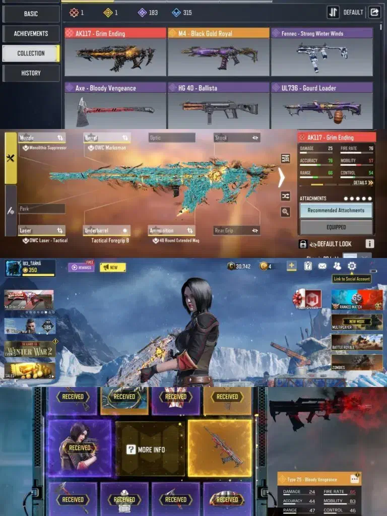 اکانت کالاف|کنسول، بازی ویدئویی و آنلاین|تهران, آجودانیه|دیوار