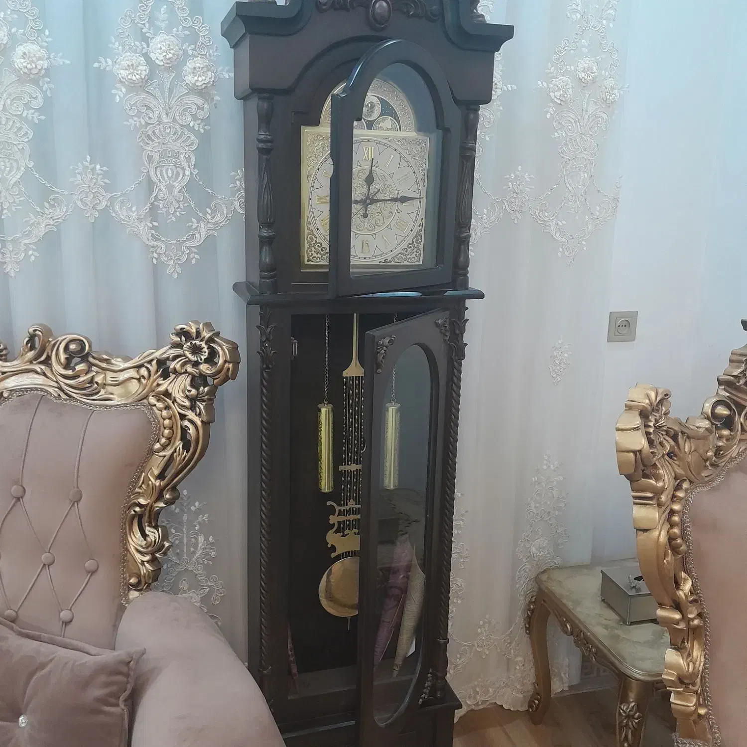 ساعت ایستاده چوبی|صنایع دستی و سایر لوازم تزئینی|دورود, |دیوار