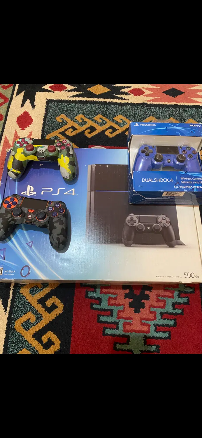 Ps4 fat 500|کنسول، بازی ویدئویی و آنلاین|تهران, سلسبیل جنوبی|دیوار