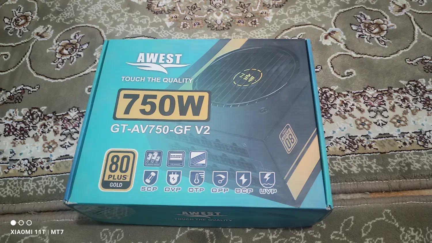 پاور 750 وات awest|قطعات و لوازم جانبی رایانه|کامیاران, |دیوار