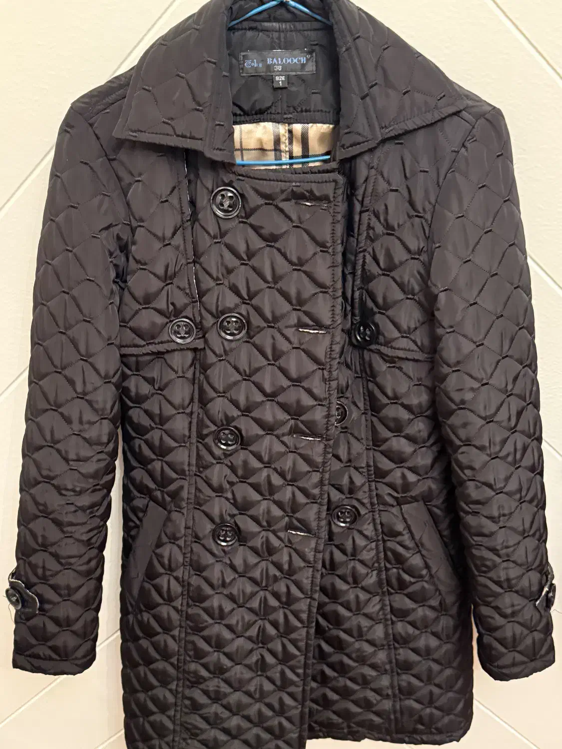 کت بارونی آمبردی زنانه سایز ۳۸|لباس|تهران, دروس|دیوار